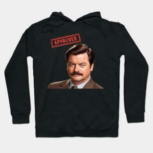 Ron Approves Funny Design Hoodie